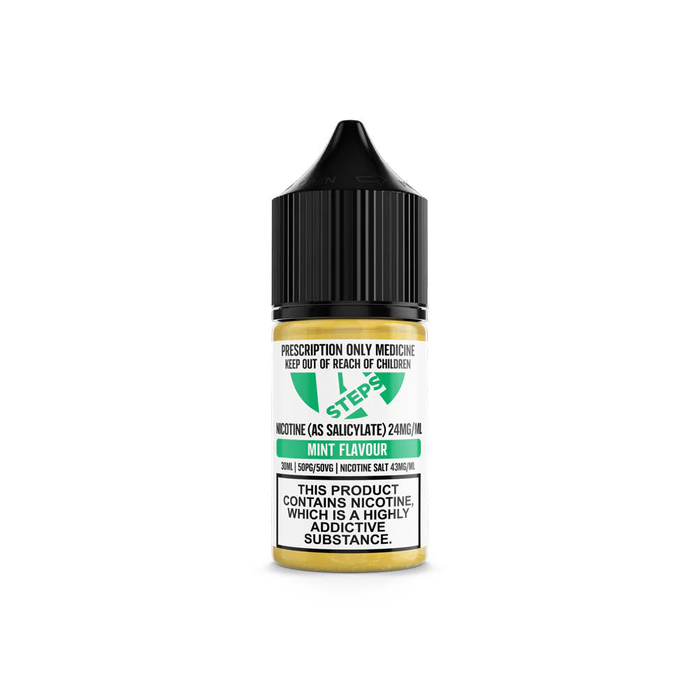 4STEPS MINT NICOTINE SALTS (30ML BOTTLE) - Image 4