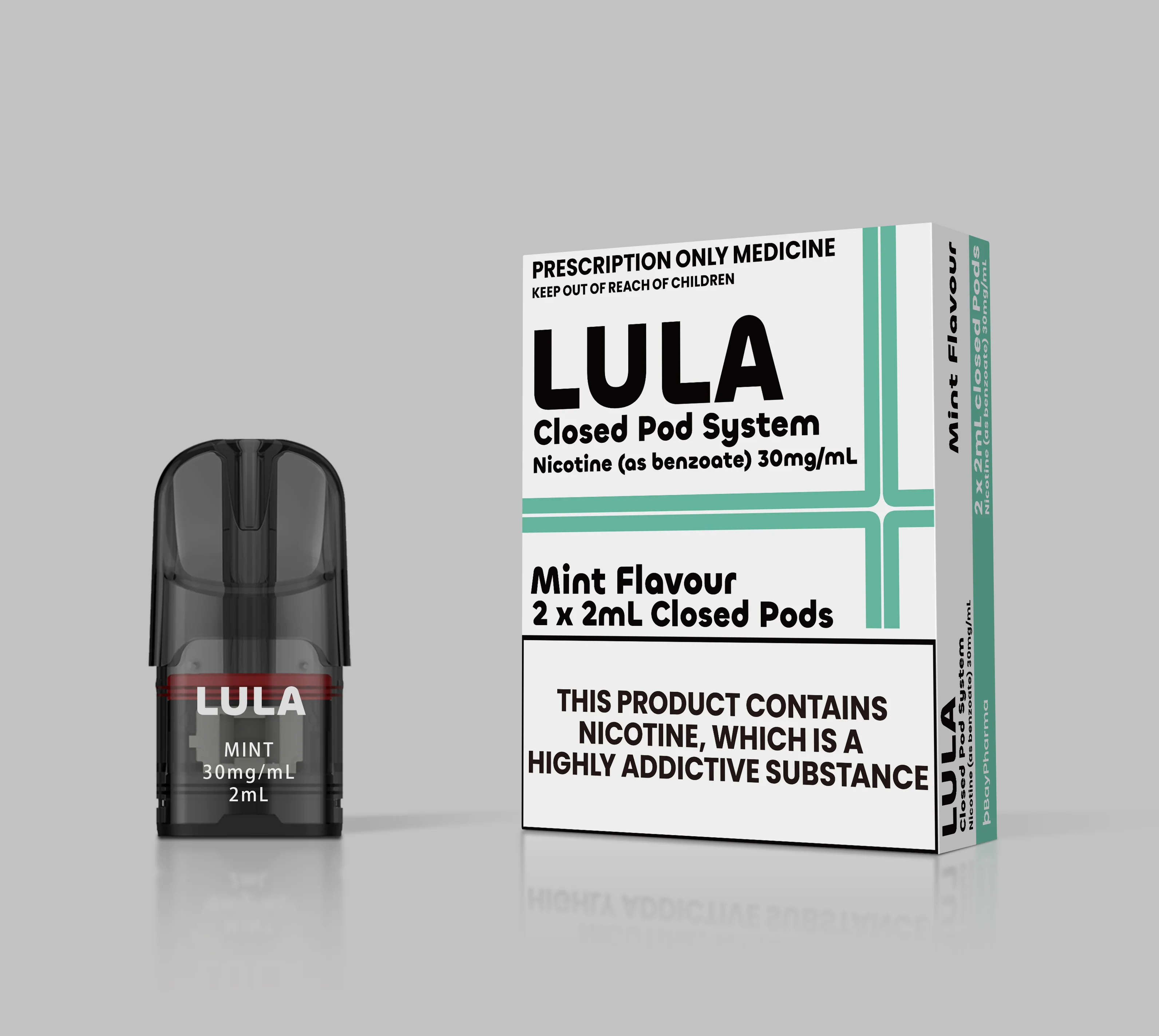 LULA MINT PRE-FILLED POD (2 X 2ML) - Image 3