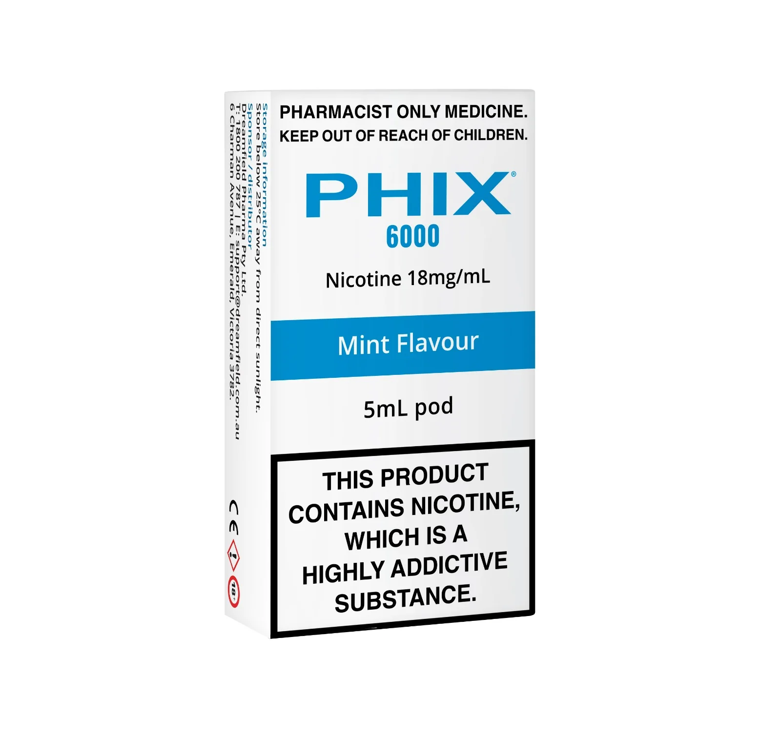 PHIX 6000 POD MINT (1 X 5ML) - Image 3